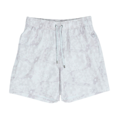 Beige Floral Swim Bottom