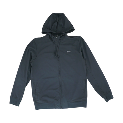 Black Solid Active Jacket