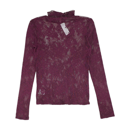 Burgundy Blouse