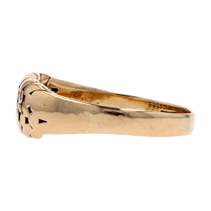 14K Yellow Gold Band Ring