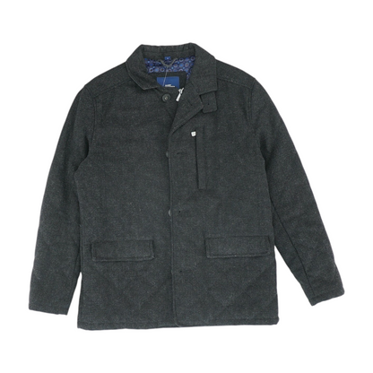 Black Check Coat