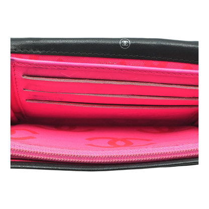 Cambon Calfskin Wallet in Black
