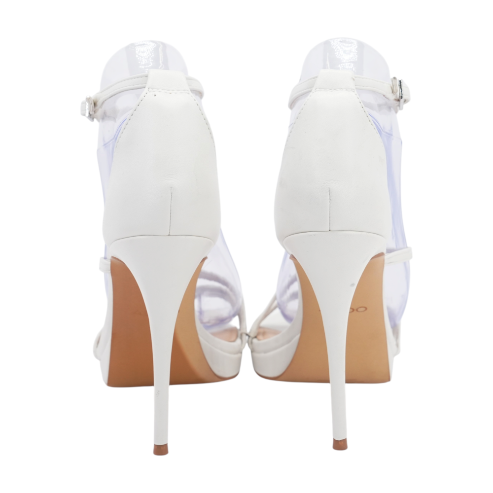 White Stiletto Heels