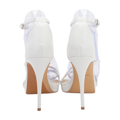 White Stiletto Heels