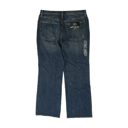 Blue Bootcut Jeans