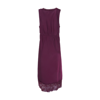 Burgundy Midi Dress