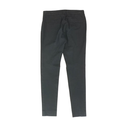 Black Solid Chino Pants