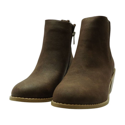 Brown Ankle Boots