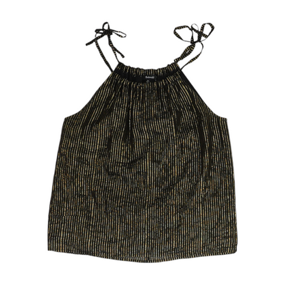 Black Striped Blouse