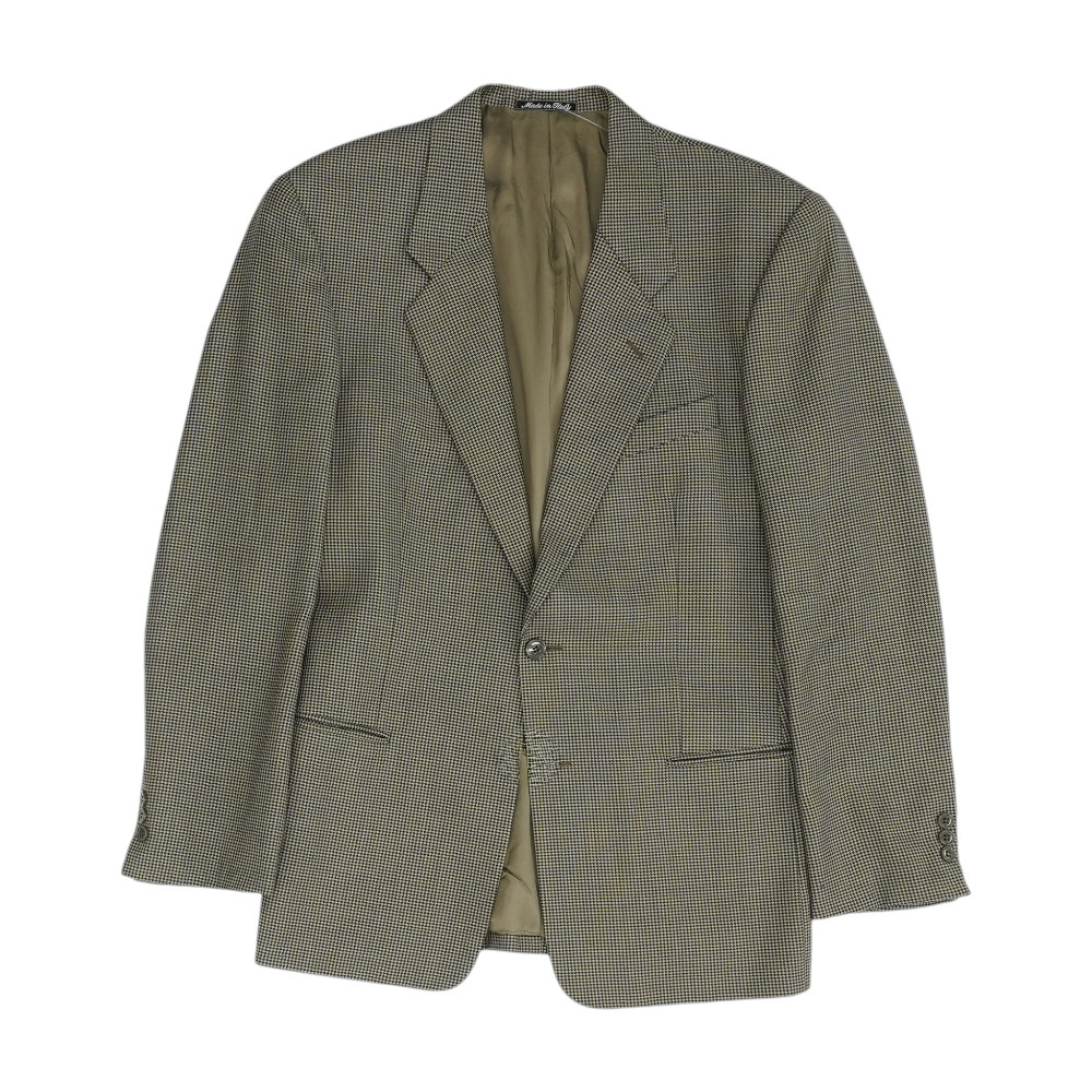Brown Houndstooth Sport Coat