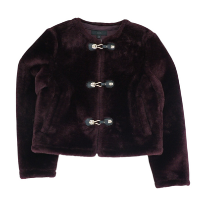 Burgundy Solid Jacket