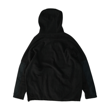 Black Solid 1/4 Zip Pullover
