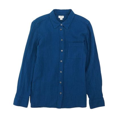 Blue Button Down