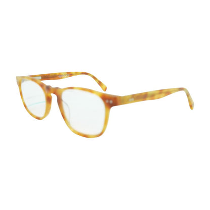 Brown Old Sport Square Unknown Prescription Eyeglasses