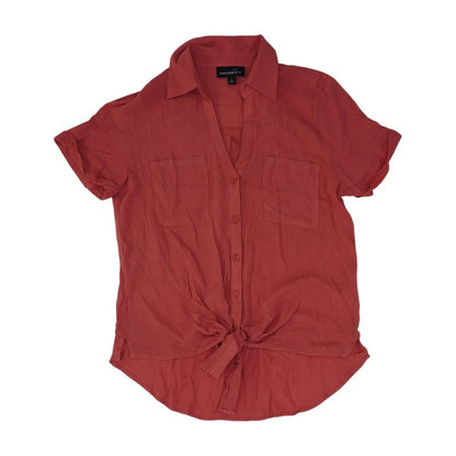 Coral Blouse