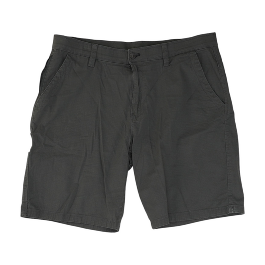 Gray Check Chino Shorts