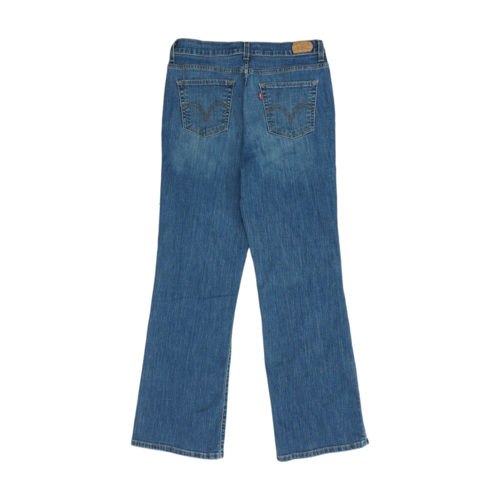 512 Blue Bootcut Jeans
