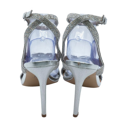 Silver Stiletto Heels