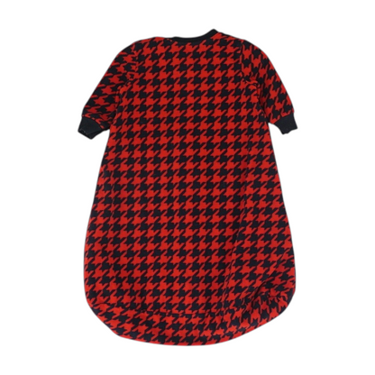 Red Houndstooth Sleep Sack