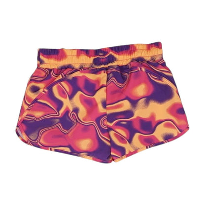 Purple Graphic Active Shorts