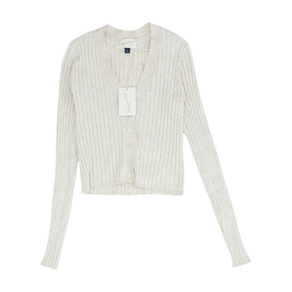 Beige Cropped Blouse