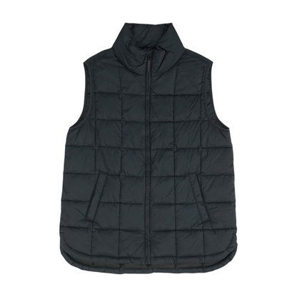 Black Solid Vest