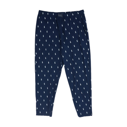 Navy Print Pajama Bottom