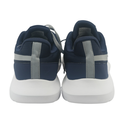 Navy Low-Top Athletic Shoes
