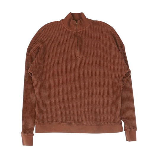 Brown 1/4 Zip Pullover
