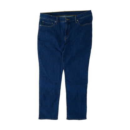 Blue Straight Jeans