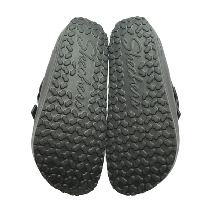 Black Flat Sandals