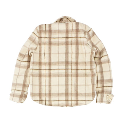 Beige Plaid Jacket
