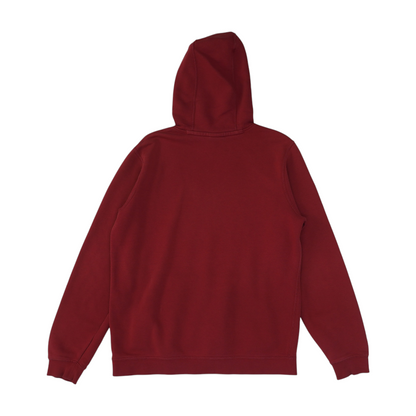 Red Temple Owls Solid Hoodie Pullover