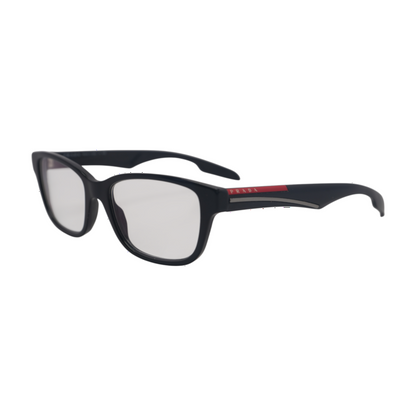 Black 1BO-1O1 Rectangle Prescription Eyewear