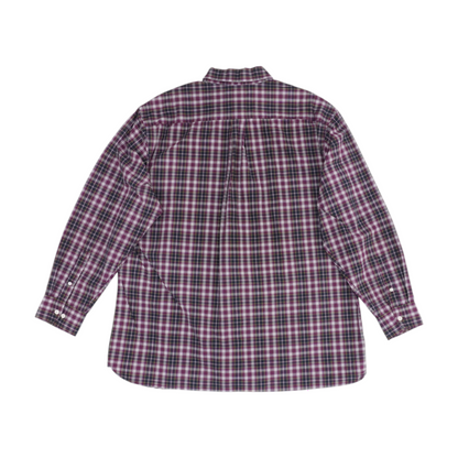 Multi Plaid Long Sleeve Button Down