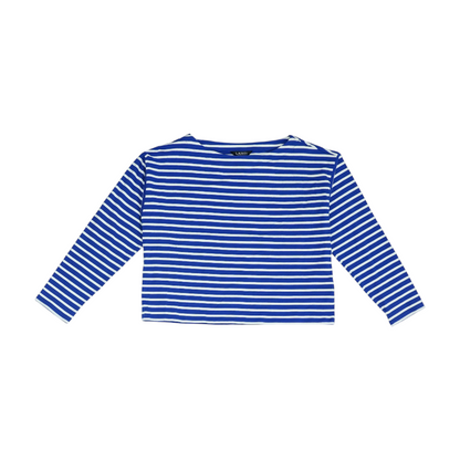 Blue Striped Blouse