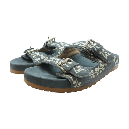 Blue Sandals