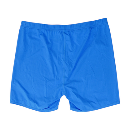 Blue Solid Active Shorts