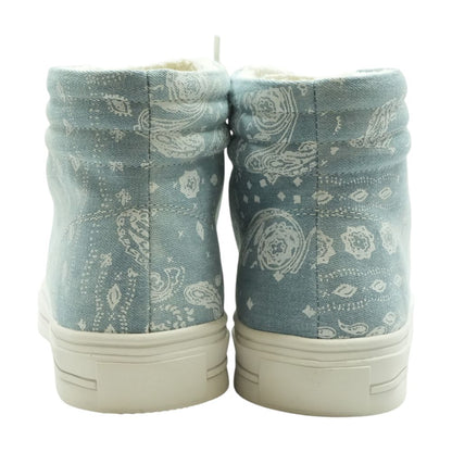 Virgenia Blue High Top Athletic Shoes