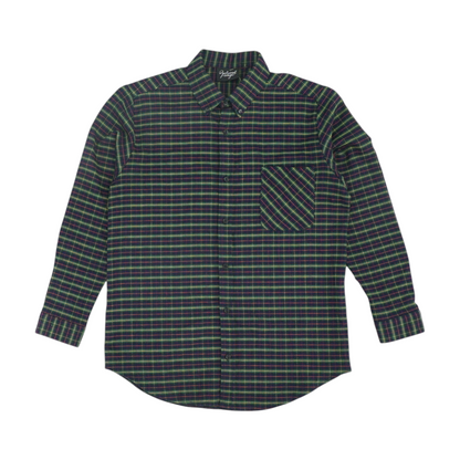 Multi Plaid Flannel Button Down