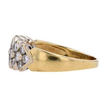 1/2 ctw 18K Yellow Gold Diamond Fashion Ring