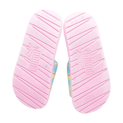 Pink Athletic Slides Shoes