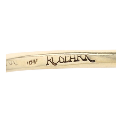 18K Yellow Gold Cuff Bracelet