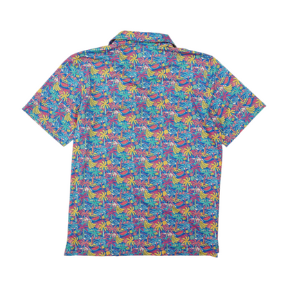 Multi Graphic Short Sleeve Polo