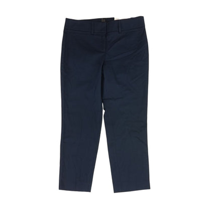 Navy Capris Straight Pants