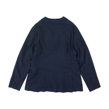 Navy 100% Wool Sports Coat
