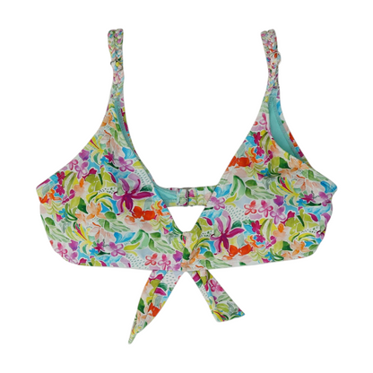 Multi Floral Swim Top