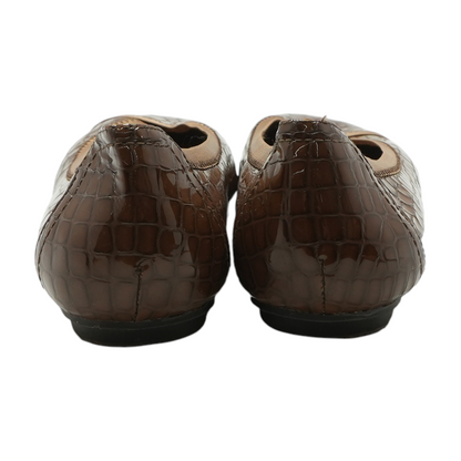 Brown Slip-On Flats