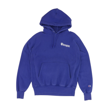 Purple Solid Hoodie Pullover
