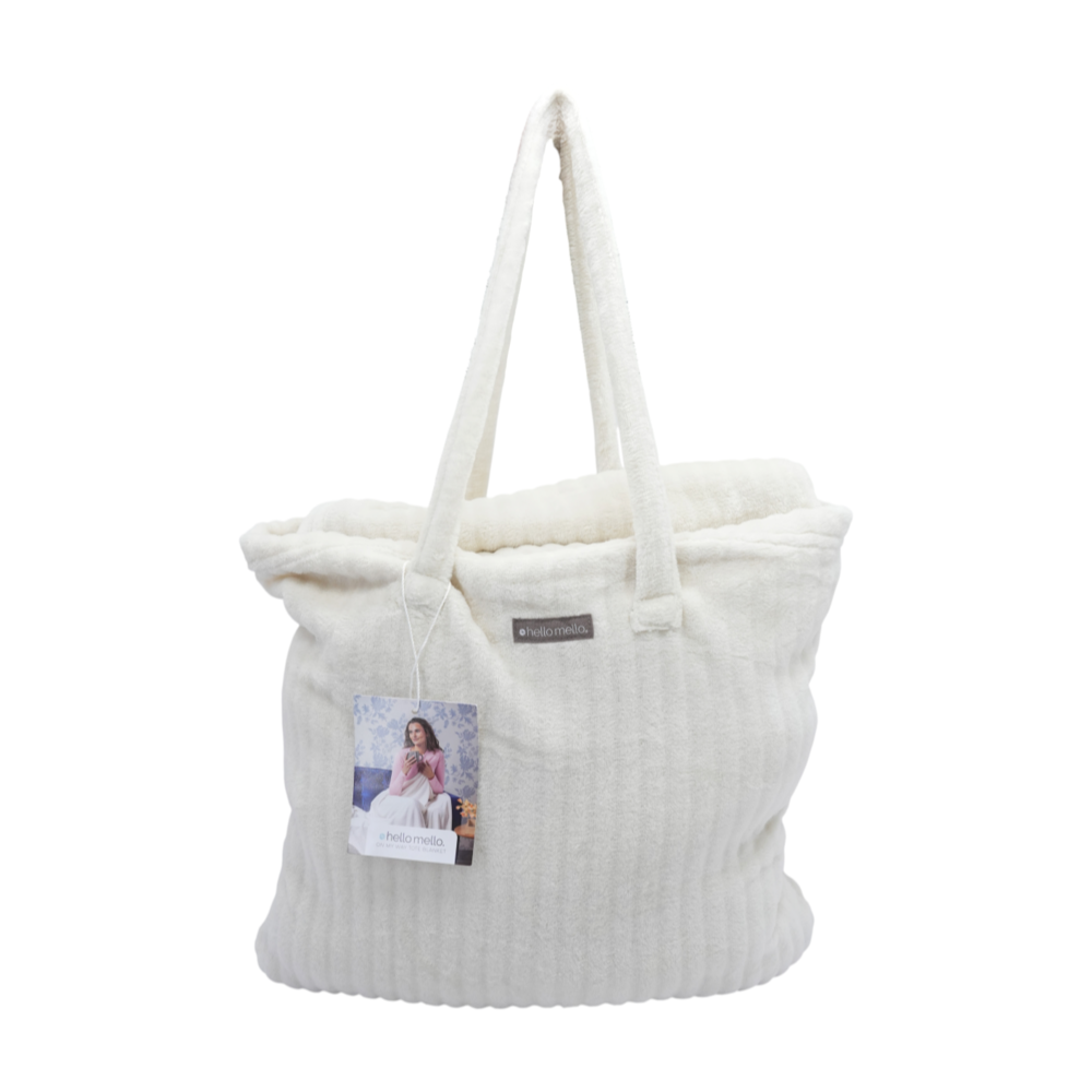 Hello Mello Travel Plush Throw with Carry Tote – Image 1